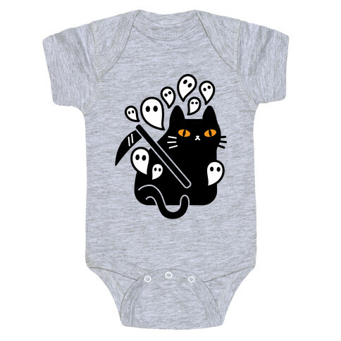 Nine Lives Reaper Cat Baby One-Piece