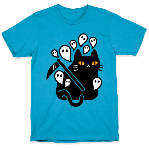 Nine Lives Reaper Cat T-Shirt