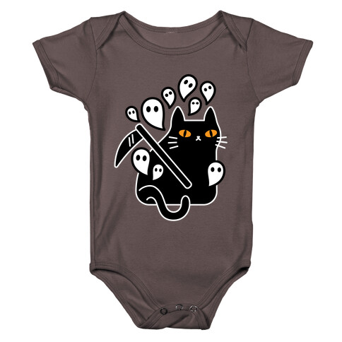 Nine Lives Reaper Cat Baby One-Piece