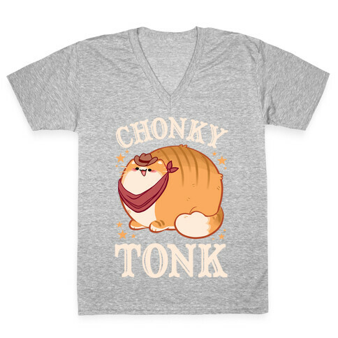 Chonky Tonk V-Neck Tee Shirt