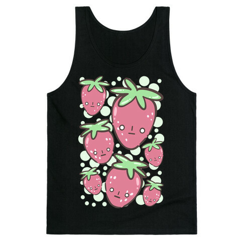 Indifferent Strawberries Tank Top