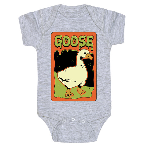 Goose Horror Parody Baby One-Piece