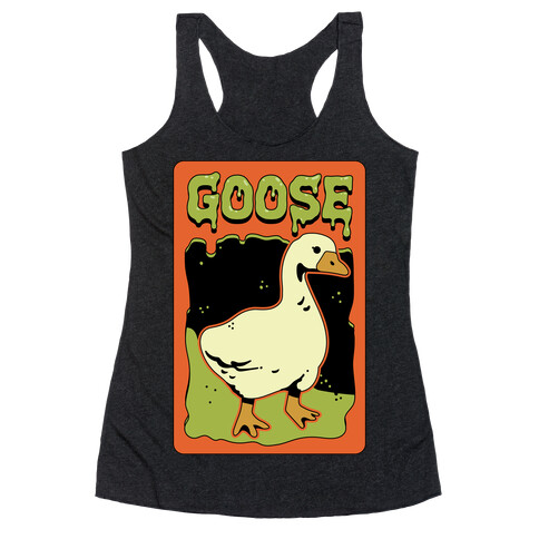 Goose Horror Parody Racerback Tank Top