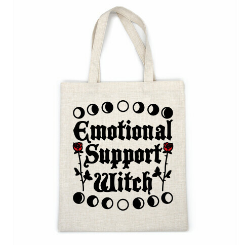 Emotional Support Witch Casual Tote