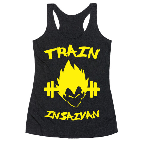 Train InSaiyan Racerback Tank Top