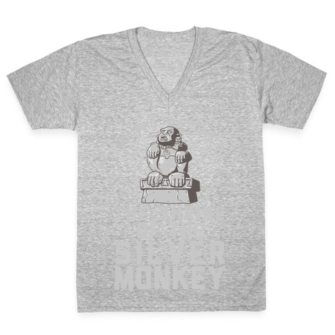 Training To Assemble The Shrine Of The Silver Monkey V-Neck Tee Shirt