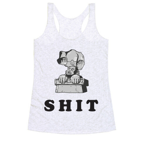 The Shrine Of The Silver Monkey Done Wrong Racerback Tank Top