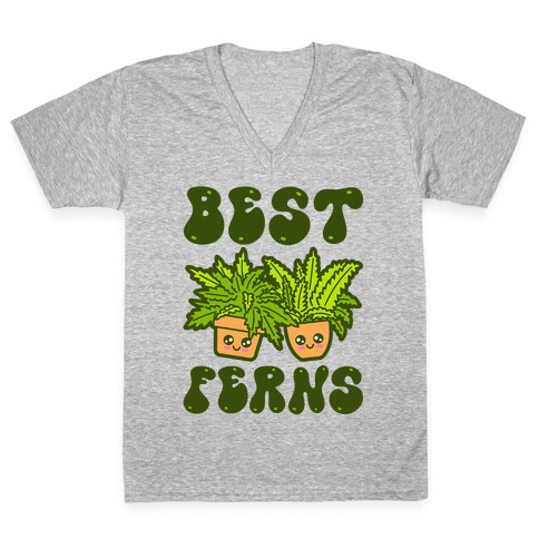 Best Ferns V-Neck Tee Shirt