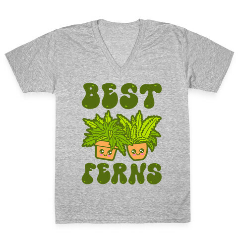 Best Ferns V-Neck Tee Shirt