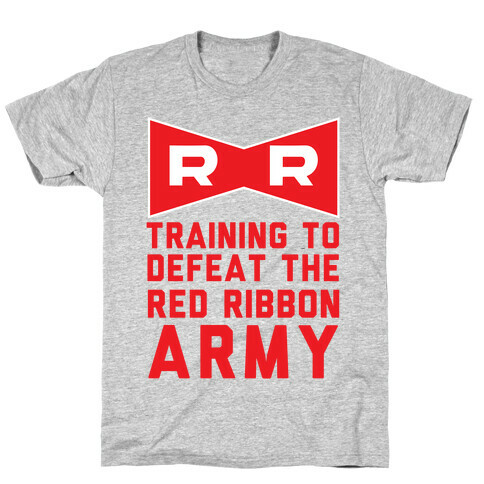 Training To Defeat The Red Ribbon Army T-Shirt