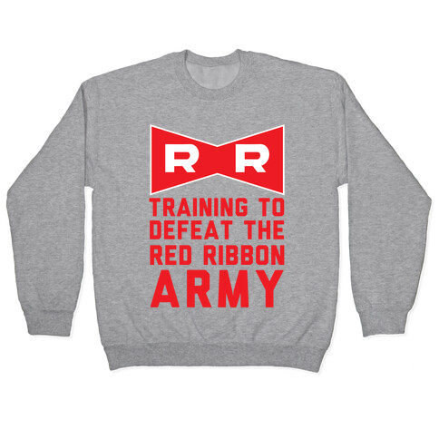 Training To Defeat The Red Ribbon Army Pullover