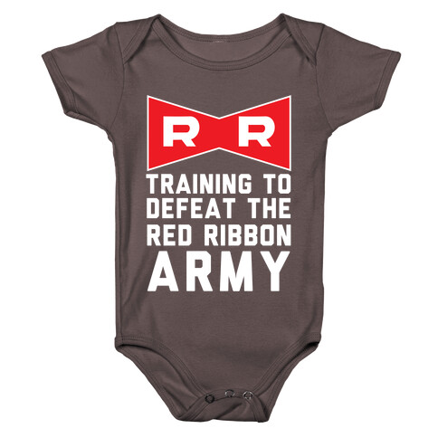 Training To Defeat The Red Ribbon Army Baby One-Piece