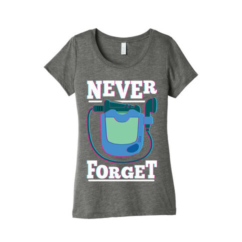 Never Forget Hit Clips Womens T-Shirt