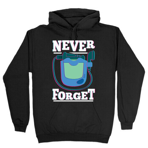 Never Forget Hit Clips Hooded Sweatshirt