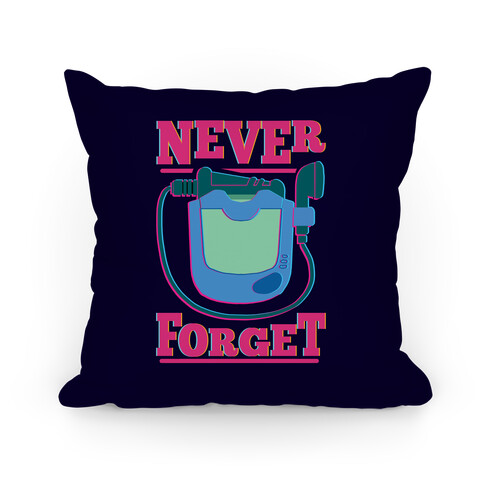 Never Forget Hit Clips Pillow