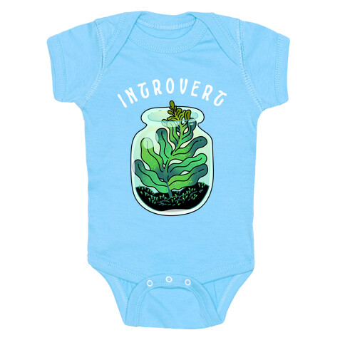 Introvert (Plant in a Terrarium) Baby One-Piece