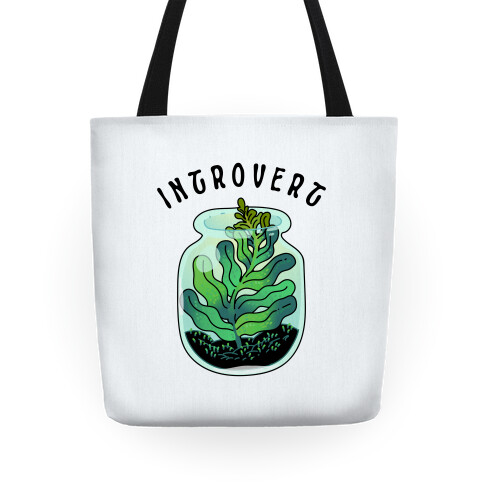 Introvert (Plant in a Terrarium) Tote