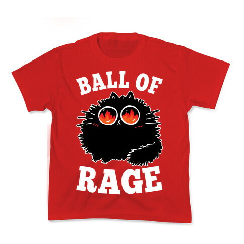 Ball Of Rage Kids T-Shirt