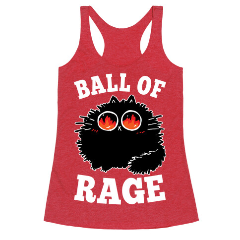 Ball Of Rage Racerback Tank Top