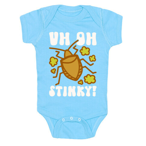 Uh Oh Stinky Stink Bug Baby One-Piece