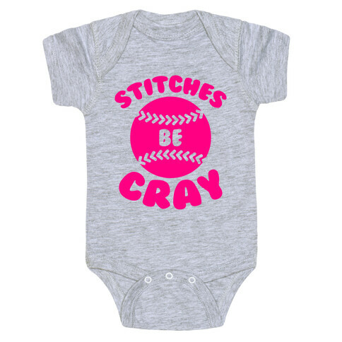 Stitches Be Cray Baby One-Piece