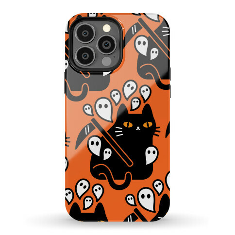 Nine Lives Reaper Cat Phone Case