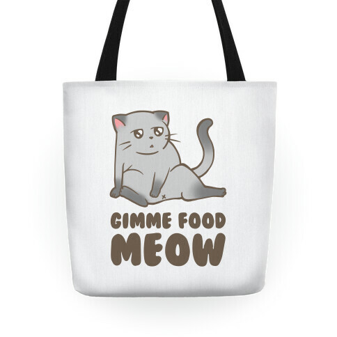 Gimme Food Meow Tote