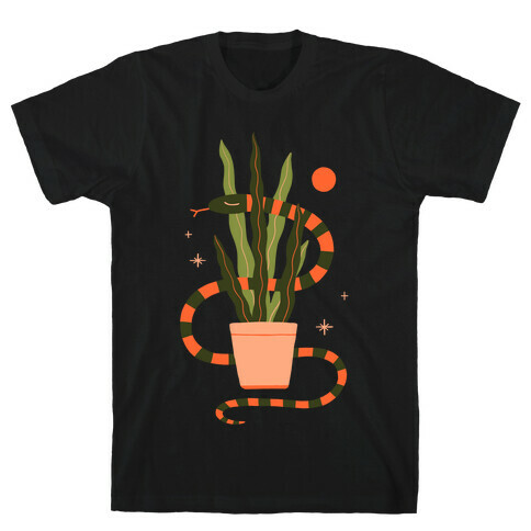 Snake in a Snake Plant T-Shirt