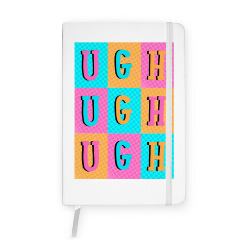 Ugh Pop Art Style Notebook