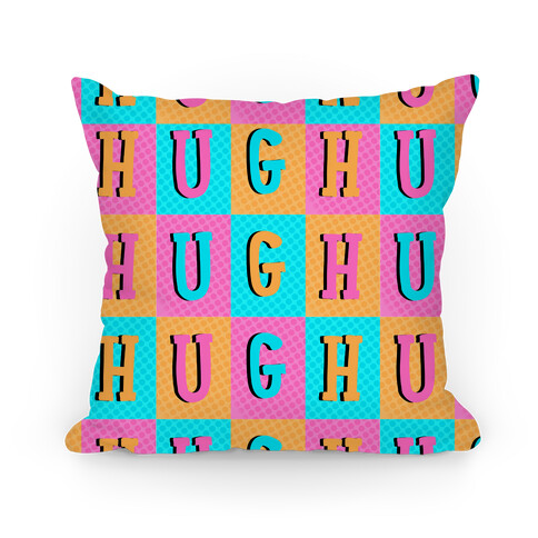 Ugh Pop Art Style Pillow