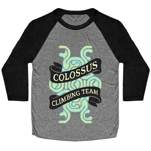 Colossus Climbing Team Baseball Tee