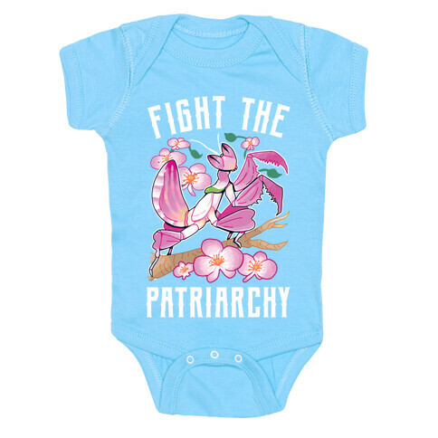 Fight The Patriarchy Orchid Mantis Baby One-Piece
