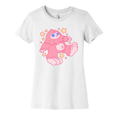 Kawaii Bigfoot Womens T-Shirt