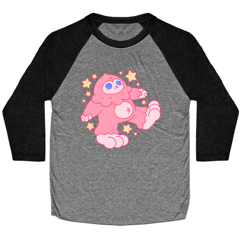 Kawaii Bigfoot Baseball Tee