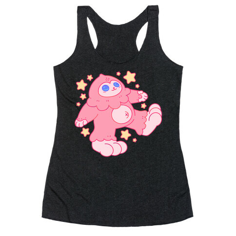 Kawaii Bigfoot Racerback Tank Top