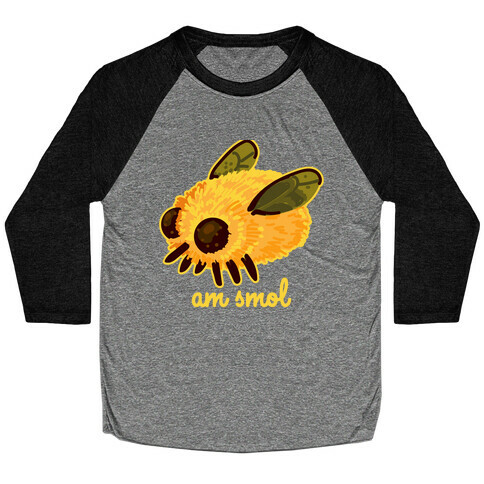 Am Smol Bee Fly Baseball Tee