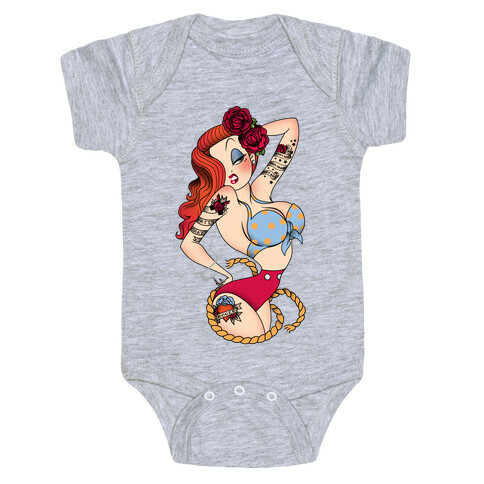 Pin-Up Tattoo Jessica Baby One-Piece