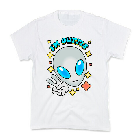 I'm Outtie Alien Kids T-Shirt