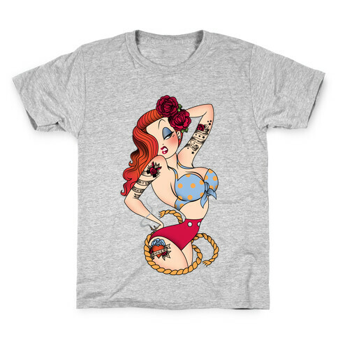 Pin-Up Tattoo Jessica Kids T-Shirt