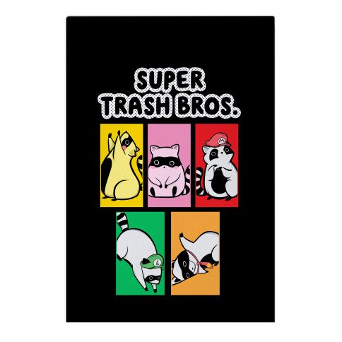 Super Trash Bros. Garden Flag