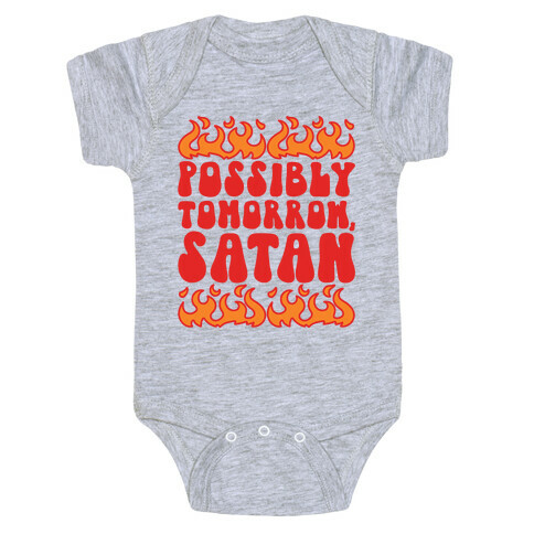 Possibly Tomorrow Satan Baby One-Piece