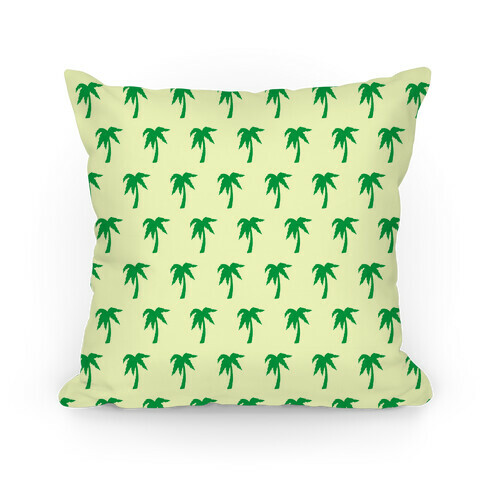 Palm Tree Pattern Pillow Pillow