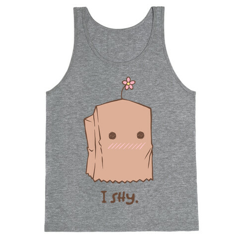 I Shy Paper Bag Tank Top