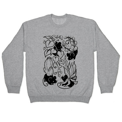 Mouse Plants Pullover