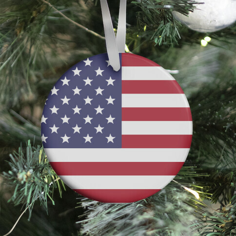 US Flag  Ornament