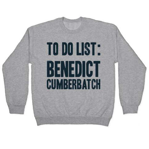 To Do List Benedict Pullover