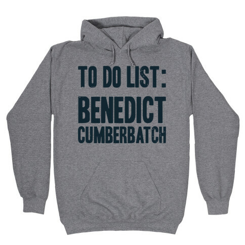 To Do List Benedict Hooded Sweatshirt