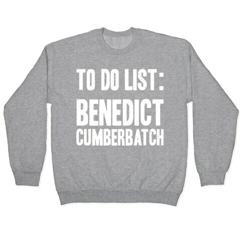 To Do List Benedict Pullover