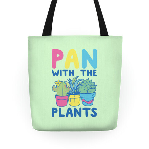 Pan with the Plants Tote