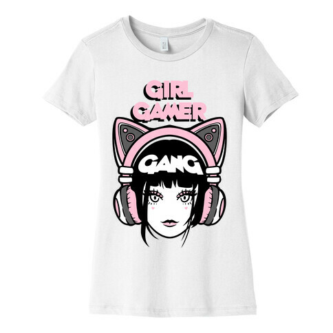 Girl Gamer Gang Womens T-Shirt